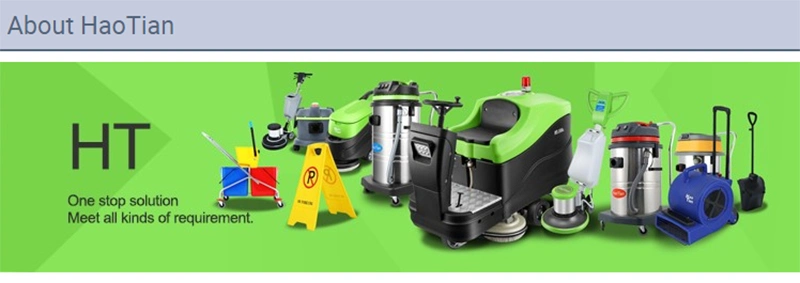 China Supplier Electric Hand Push Floor Scrubber Dryer for Cleaning Restaurant & Hotels