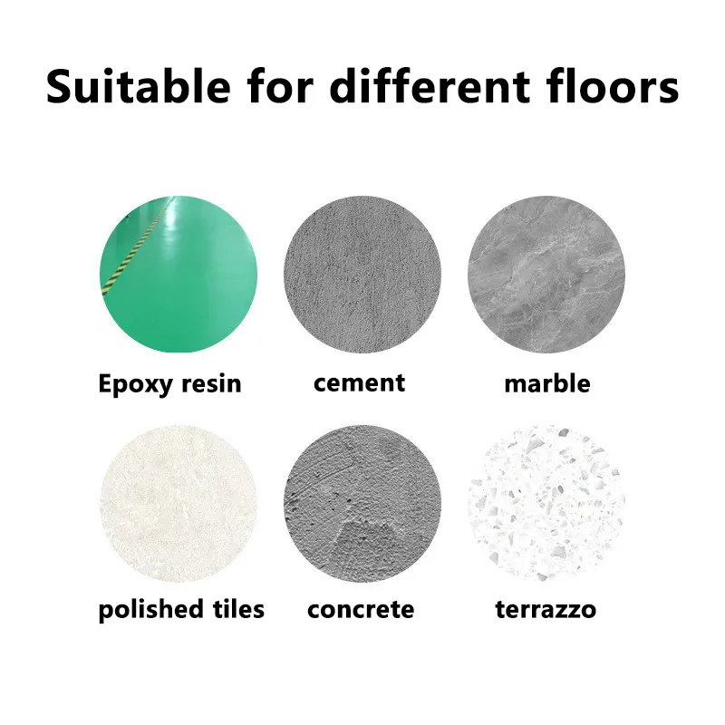 Máquina de limpieza de cepillo doble de conducción eléctrica automática secadora de piso con batería